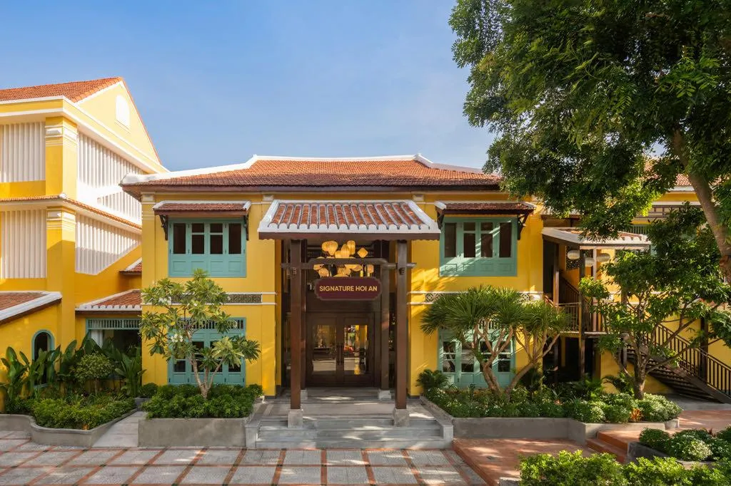 Thiết kế cảnh quan xanh mát tại villa