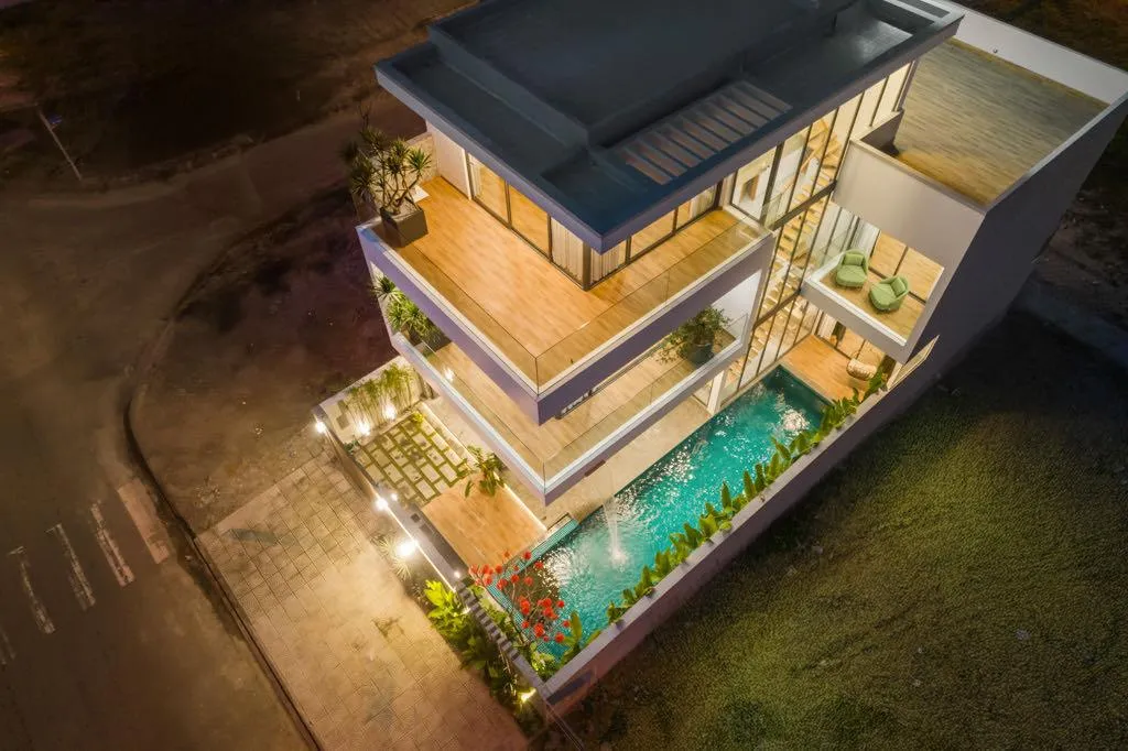 Kiến trúc resort nhiệt đới ven biển