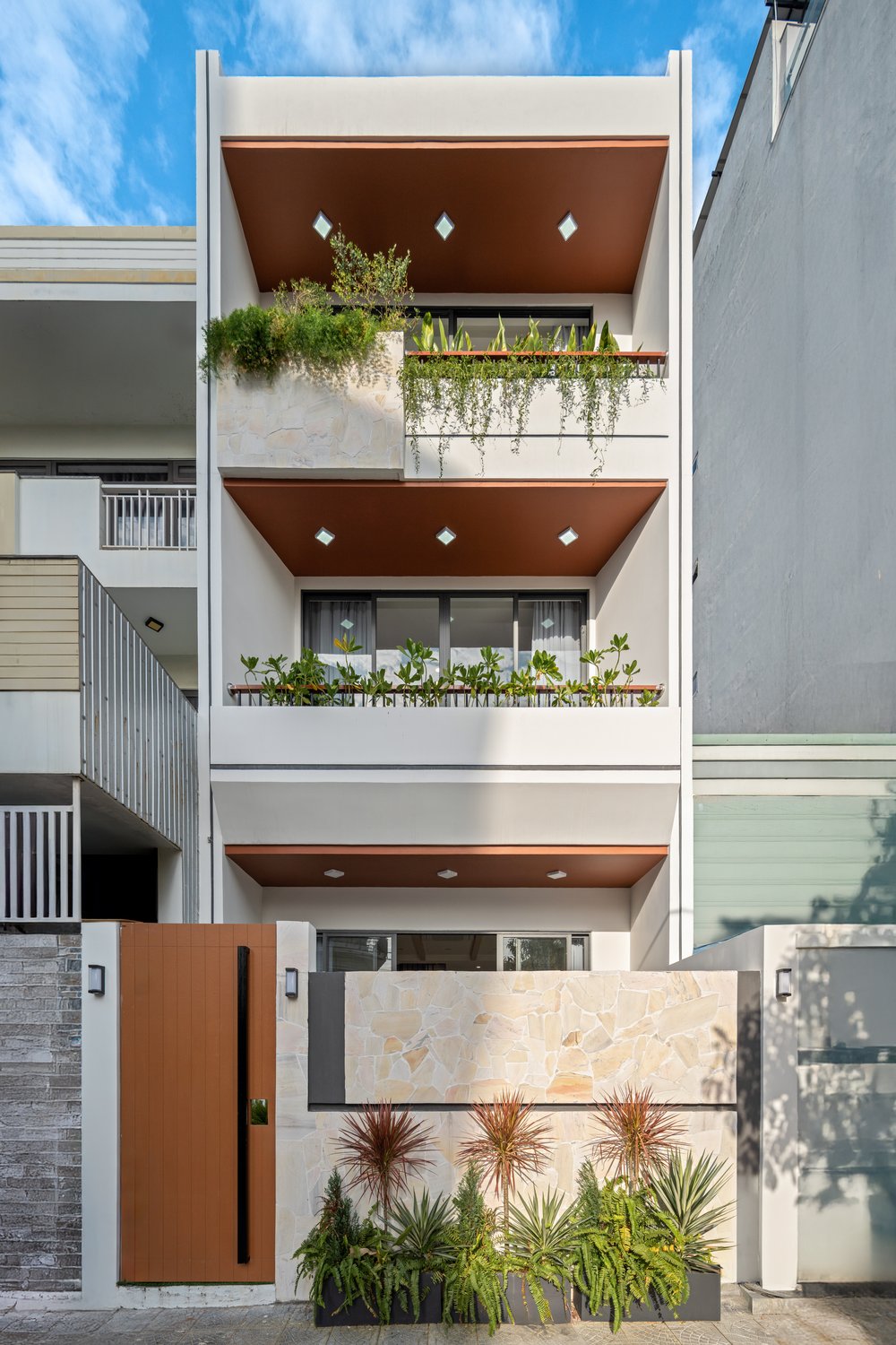 Minimalist Tropical Oasis