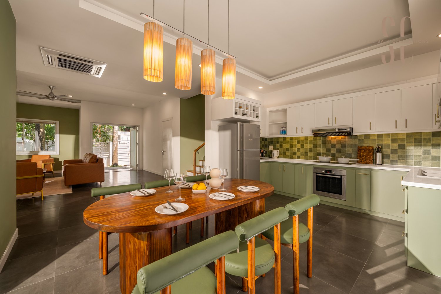 The Salt Collections — Organic Sage Green Villa