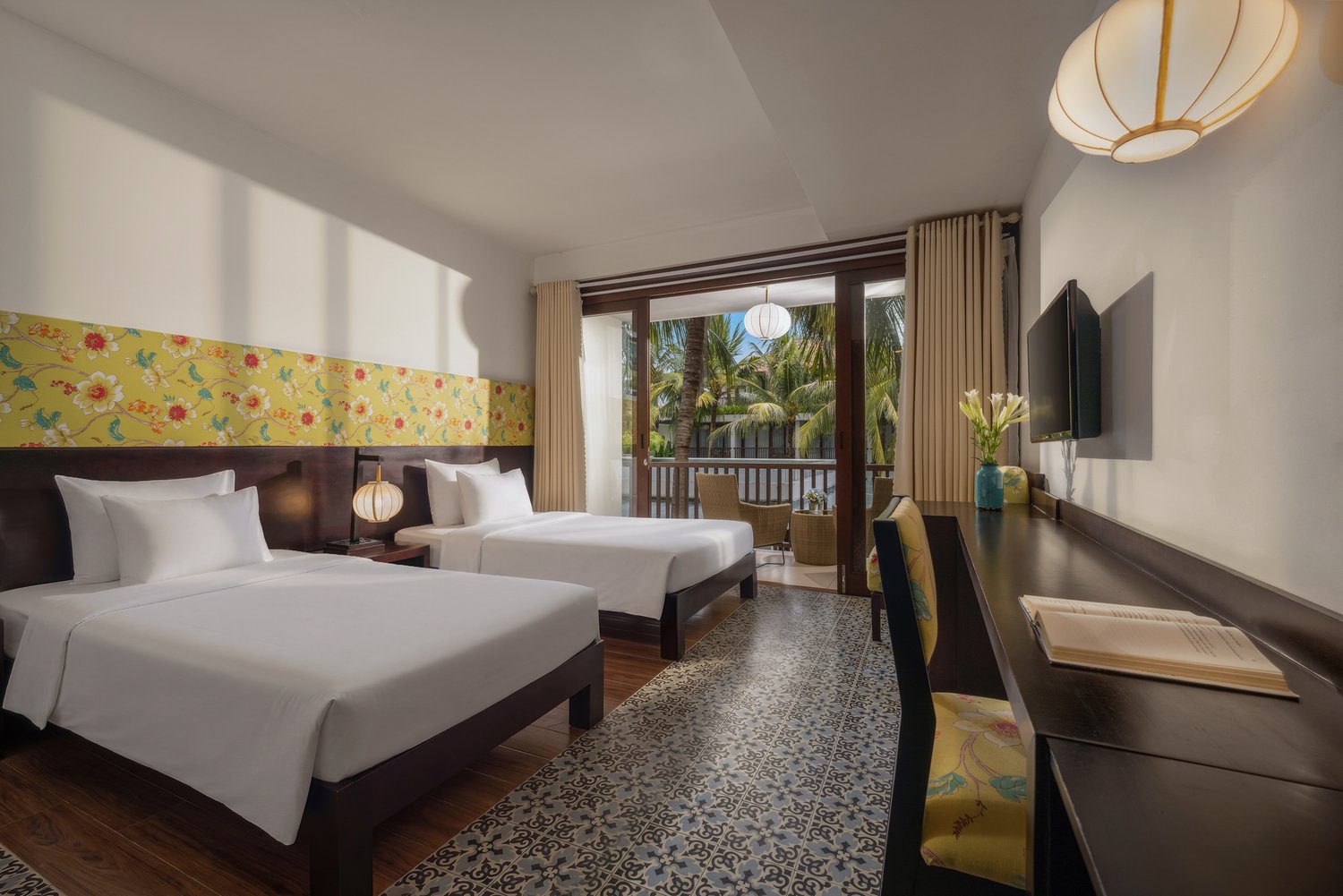 Chụp ảnh Kiến Trúc Resort: Emerald Hội An Riverside Resort