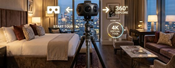 Minh họa: Tại Sao Khách Sạn Cần Chụp Ảnh Không Gian 360 Độ (Virtual Tour)?