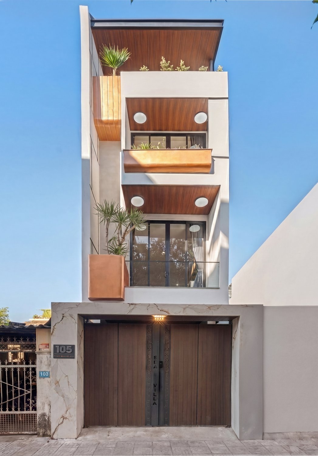 NtoM Villa Da Nang - Tổng quan kiến trúc NtoM Villa Da Nang — góc nhìn đầu tiên khi đến khảo sát