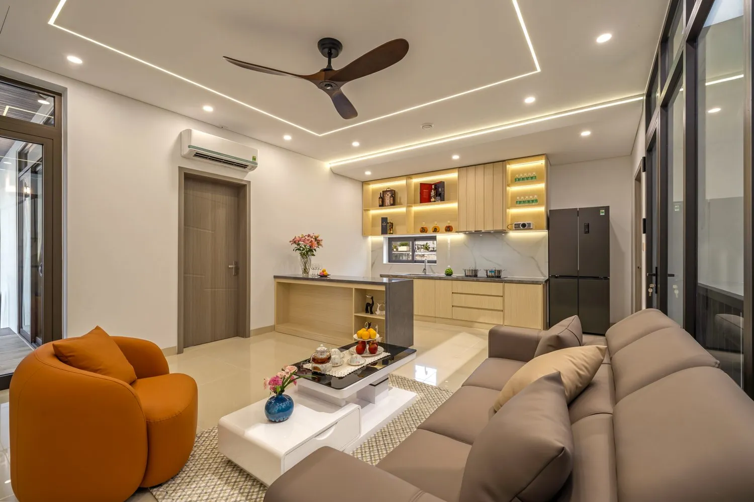 Case Study Nhiếp Ảnh Kiến Trúc: Nghệ Thuật Đường Cong Và Ánh Sáng Hoàng Hôn Tại Hanami Villa Đà Nẵng