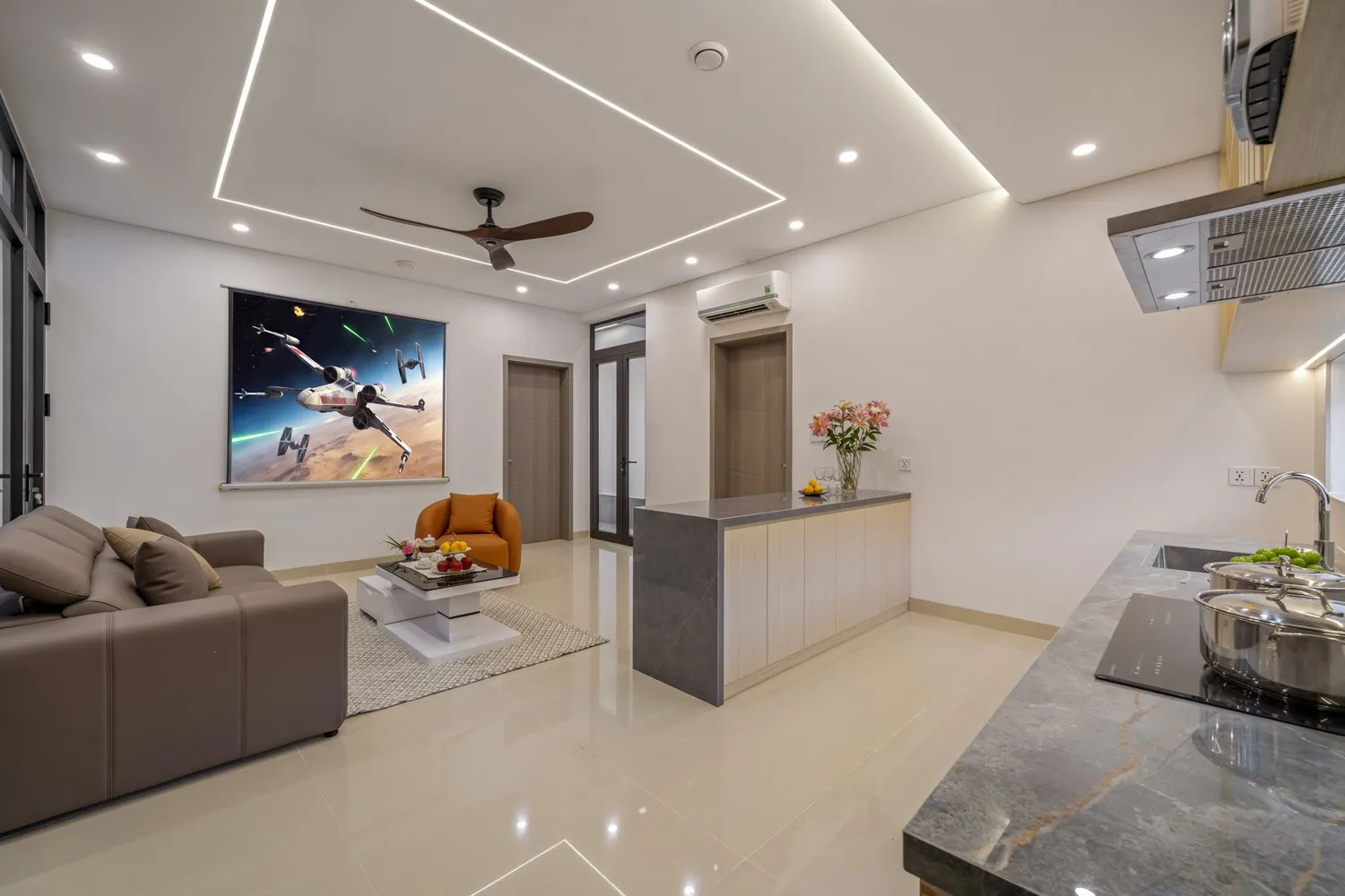 Case Study Nhiếp Ảnh Kiến Trúc: Nghệ Thuật Đường Cong Và Ánh Sáng Hoàng Hôn Tại Hanami Villa Đà Nẵng