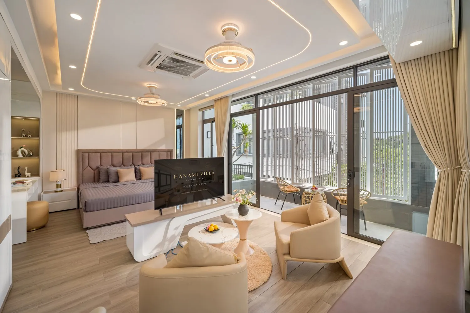 Case Study Nhiếp Ảnh Kiến Trúc: Nghệ Thuật Đường Cong Và Ánh Sáng Hoàng Hôn Tại Hanami Villa Đà Nẵng