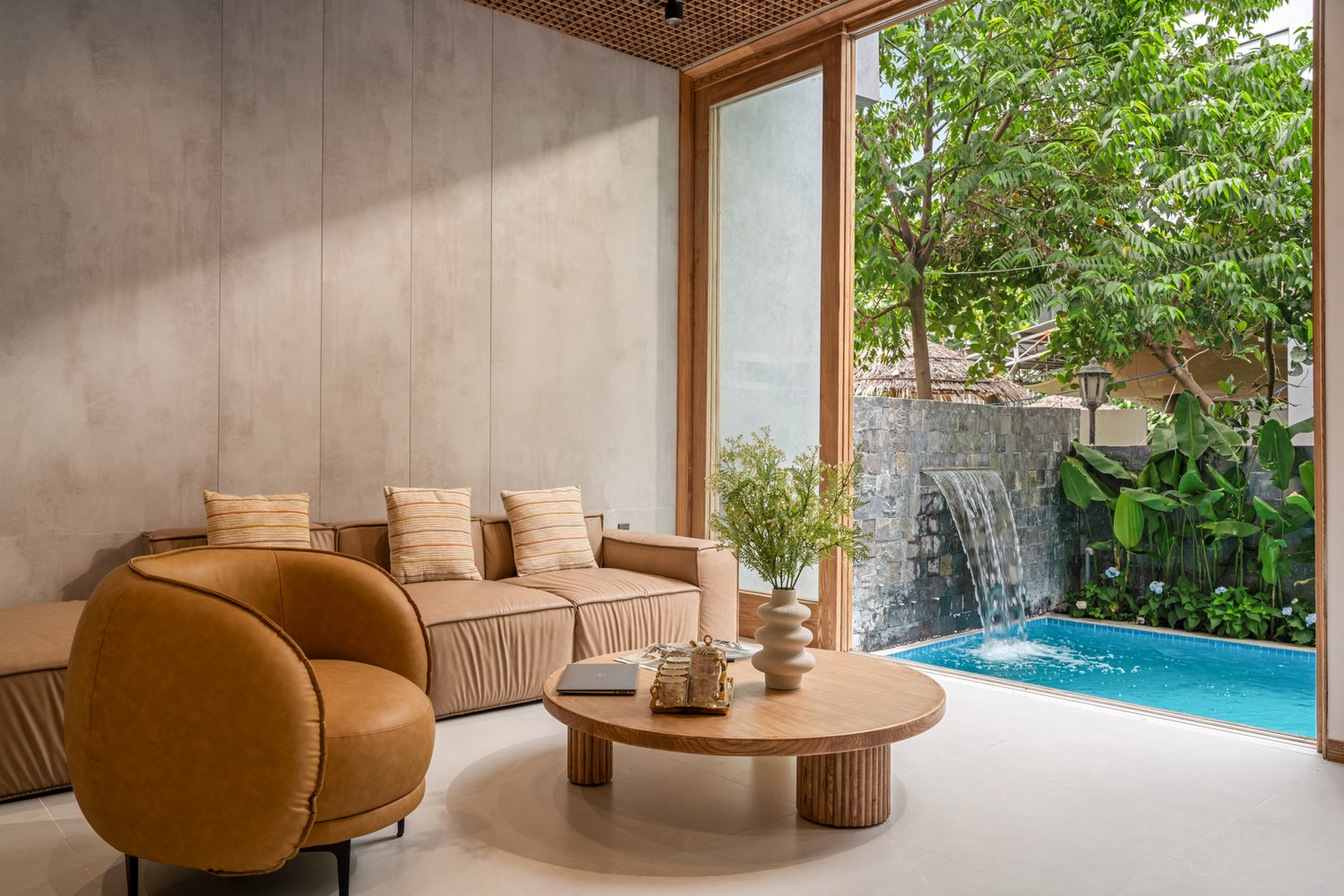 Giải Pháp Thiết Kế Biệt Thự Phố Nhiệt Đới Huy Villa 1 Đà Nẵng – Nghệ Thuật Đưa Thiên Nhiên Vào Từng Nhịp Thở Không Gian